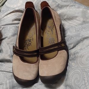 MERRELL Suede Mary Janes